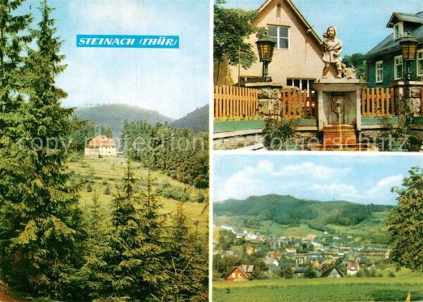 Steinach Thueringen Sanatorium Rossenbrunnen Panorama