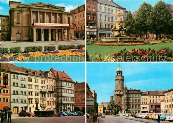 Goerlitz Sachsen Gerhart Hauptmann Theater Platz der Bef