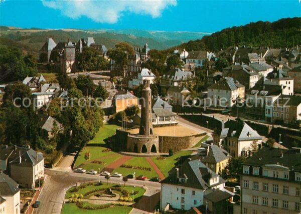 Wiltz Luxembourg Vue aerienne
