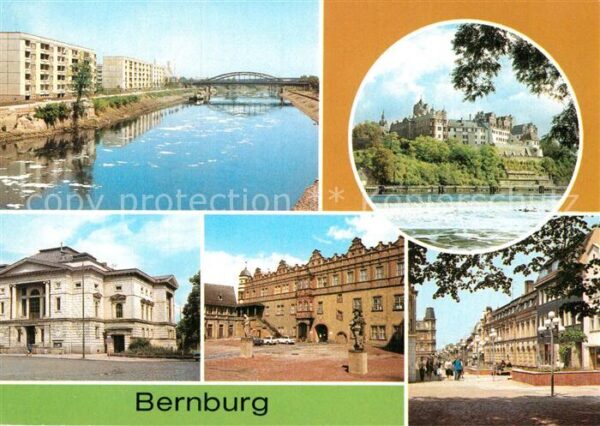Bernburg Saale Saalepartie Schloss Carl Maria von Webe