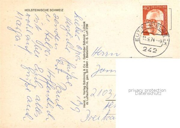 Holsteinische Schweiz Fliegeraufnahme – Bild 2