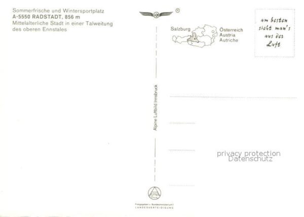 Radstadt Fliegeraufnahme – Bild 2