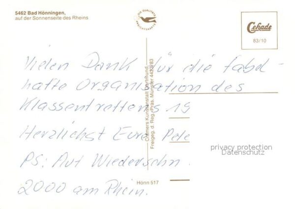 Bad Hoenningen Schloss Arenfels Fliegeraufnahme – Bild 2
