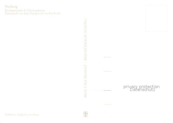 Freiberg Sachsen Kirchgemeinde St. Christophorus Hausmus – Bild 2