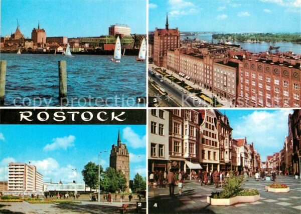 Rostock Stadthafen Interhotel Warnow Lange Stra