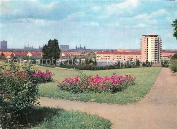 Eisenhuettenstadt Blick vom Rosenhügel