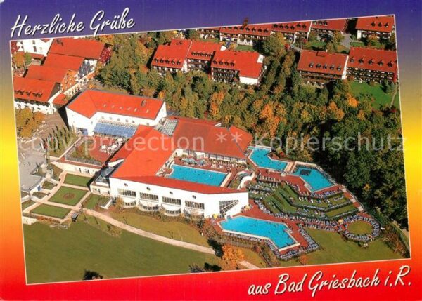Bad Griesbach Rottal Kurmittelhaus Bad Griesbach Fliegeraufn