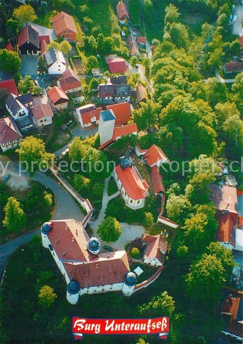 Aufsess Burg Unteraufsess Fliegeraufnahme