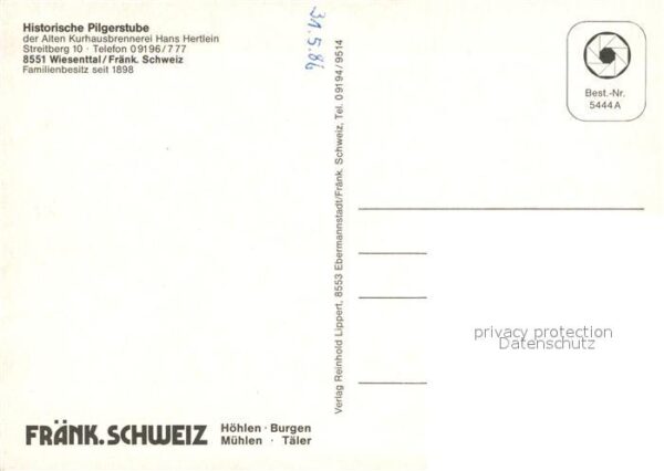 Wiesenttal Historische Pilgerstube – Bild 2