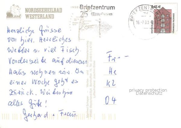 Westerland Sylt Fliegeraufnahme – Bild 2