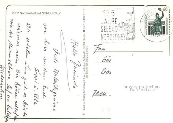 Norderney Nordseebad Fliegeraufnahme – Bild 2