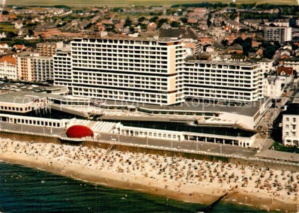 Westerland Sylt Kurzentrum Fliegeraufnahme