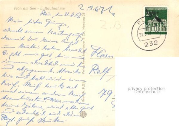 Ploen See Fliegeraufnahme – Bild 2