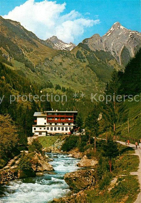 Mayrhofen Zillertal Gasthof Zillergrund Brandbergkolm