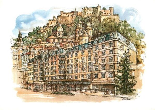 Salzburg Oesterreich Sheraton Hotel