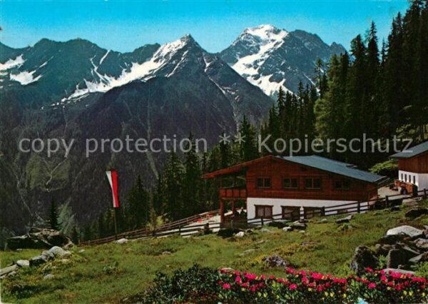 Neustift Stubaital Tirol Alpengasthof Milderaun-Alm
