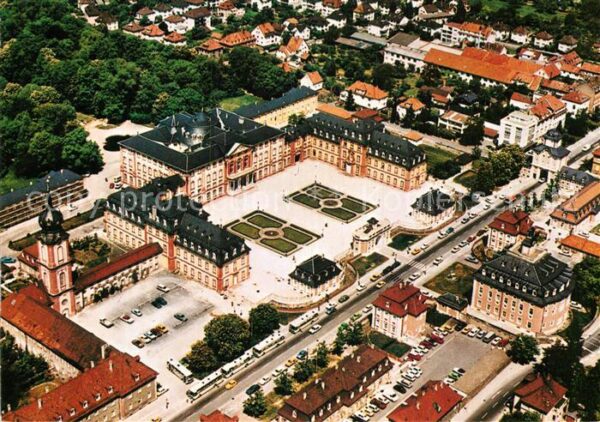 Bruchsal Schloss Fliegeraufnahme