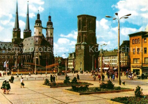 Halle Saale Markt