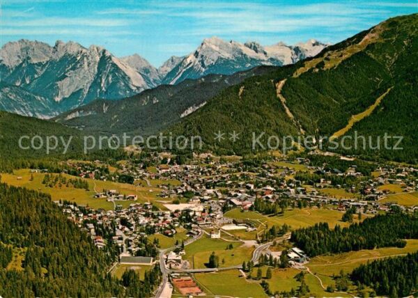 Seefeld Tirol Fliegeraufnahme