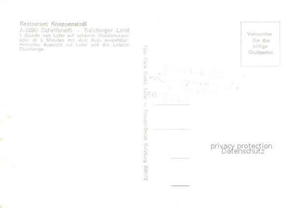 Scheffsnoth Restaurant Knappenstadl – Bild 2