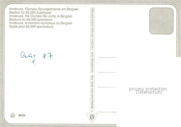 Innsbruck Bergisel Stadion Olympia-Sprungschanze – Bild 2