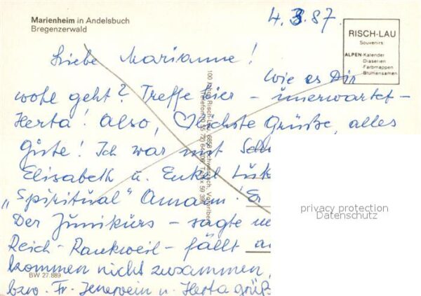 Andelsbuch Vorarlberg Marienheim – Bild 2