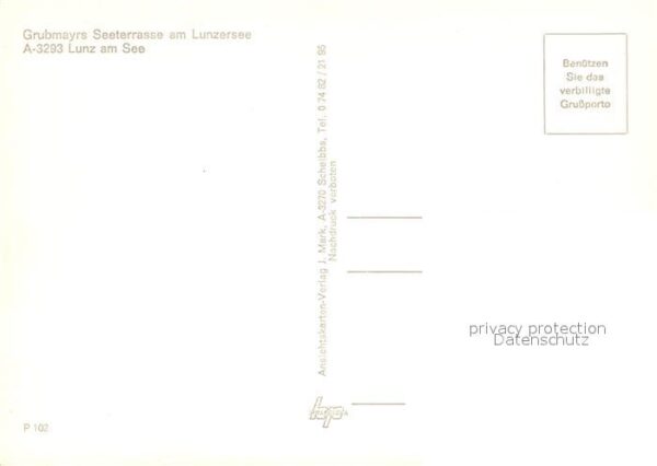 Lunz See Niederoesterreich Grubmayrs Seeterrasse Lunzersee – Bild 2