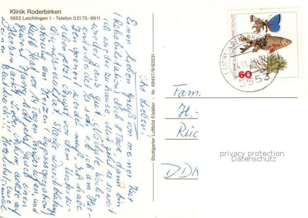 Leichlingen Rheinland Klinik Roderbirken Fliegeraufnahme – Bild 2
