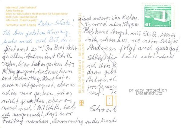 Leipzig Interhotel International Altes Rathaus – Bild 2