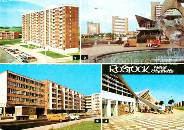 Rostock Lütten Klein Evershagen Südstadt