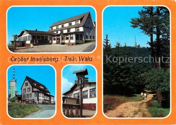 Grosser Inselsberg Berggasthof Stöhr Jugendherberge Theo N