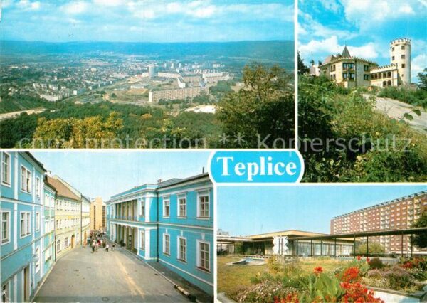 Teplice Panorama Doubravka Lazensky dum Julius