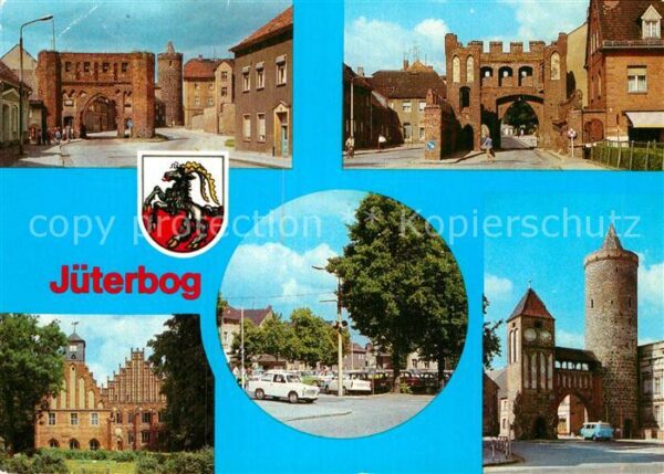 Jueterbog Neumarkt Tor Dammtor Kloster Zinna Plat