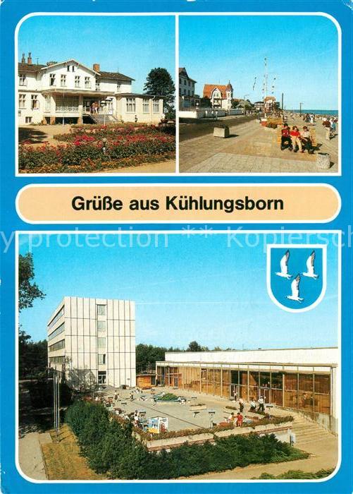 Kuehlungsborn Ostseebad Ostsee Hotel Strandpromenade FDGB Erhol