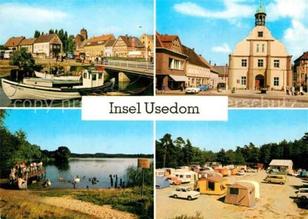 Usedom Wolgast Hafen Rathaus Am Kölpinsee Zemp