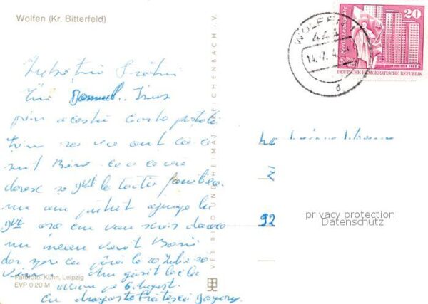 Wolfen Bitterfeld  Ortsansichten – Bild 2