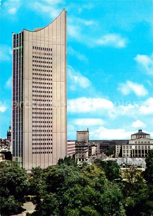 Leipzig Hochhaus der Karl Marx Universität
