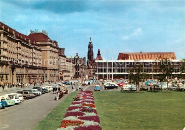 Dresden Altmarkt mit Kulturpalast