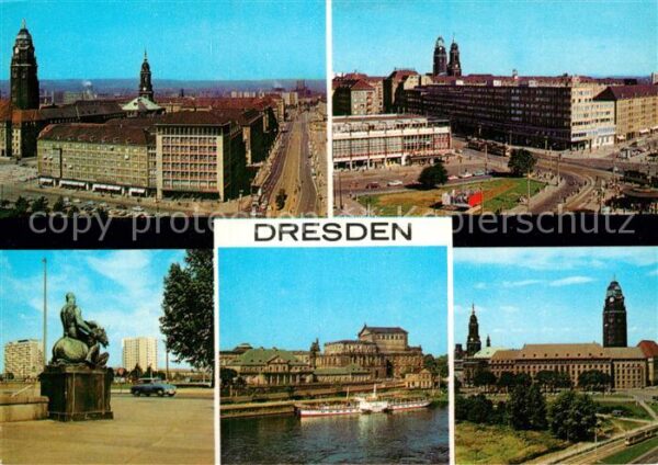 Dresden Thälmann Strasse Ecke Ring HOG am Zwing
