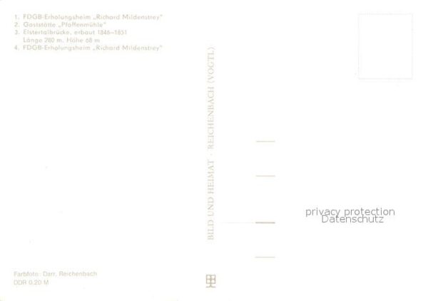 Joessnitz FDGB Erholungsheim Richard Mildenstrey – Bild 2
