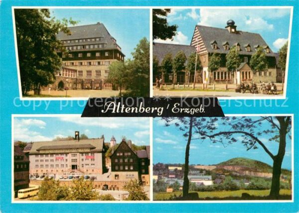 Altenberg Erzgebirge Sanatorium Raupennest Bahnhof Altenberg