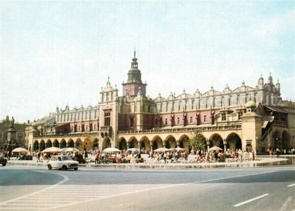 Krakow Krakau Rynek Glowny Sukiennice