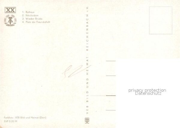 Greifswald Rathaus Nikolaidom Wiecker Brücke PdF – Bild 2