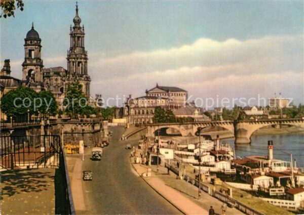 Dresden Dampferanlegestelle Dimitroff Brücke un