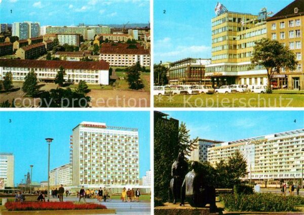 Dresden Hochhaus Parkstrasse Am Postplatz Inter