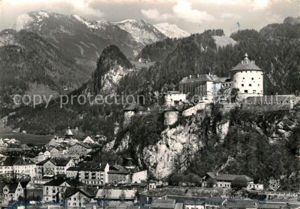 Kufstein Tirol Feste Geroldseck und Kaisergebirge