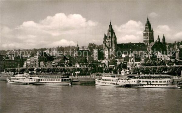 Mainz Rhein Rheinpartie