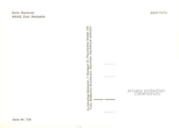 Mainz Rhein Dom – Bild 2