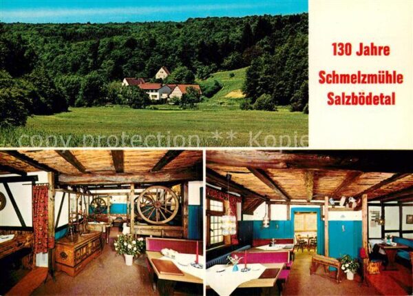 Salzboedetal Schmelzmühle Ausflugslokal