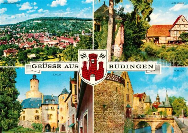 Buedingen Hessen Schloss Mühltor Alte Mühle